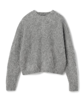 アルパカシャギーニットプルオーバー N.O.R.C｜クロスプラス公式通販サイト