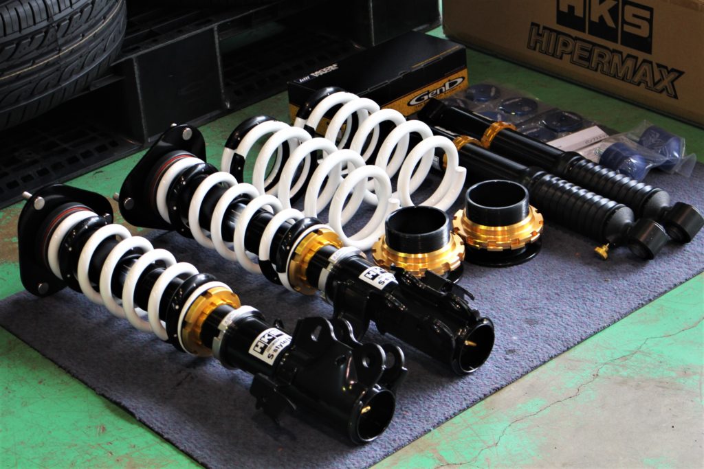 30アルファード後期 × HKSハイパーマックスS-Style L × 玄武リアバンプ