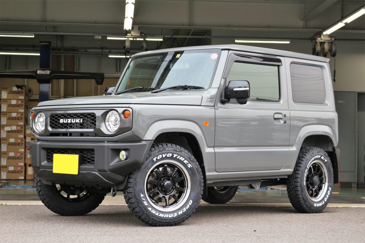 SUZUKI JB64 ジムニー に RAYS A LAP J 装着。 | 多治見店 | 店舗