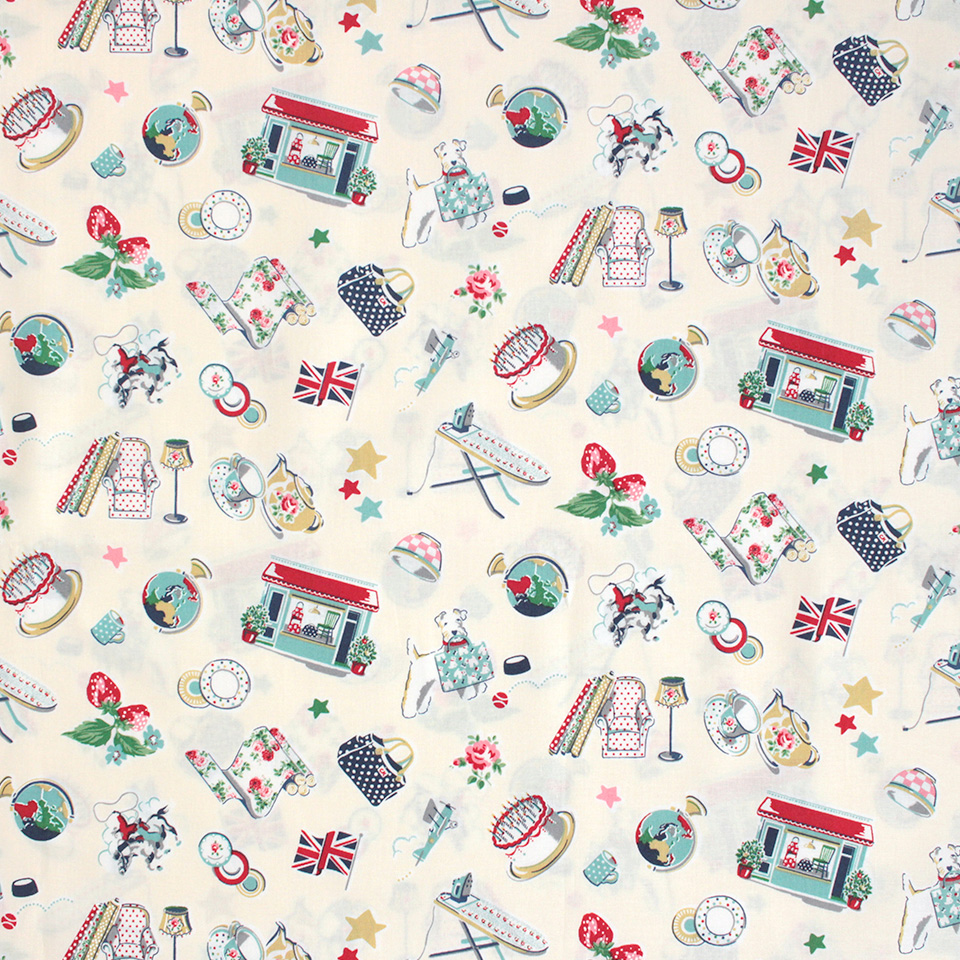 CathKidston（キャスキッドソン） シーチング生地／キャンバス生地 1m