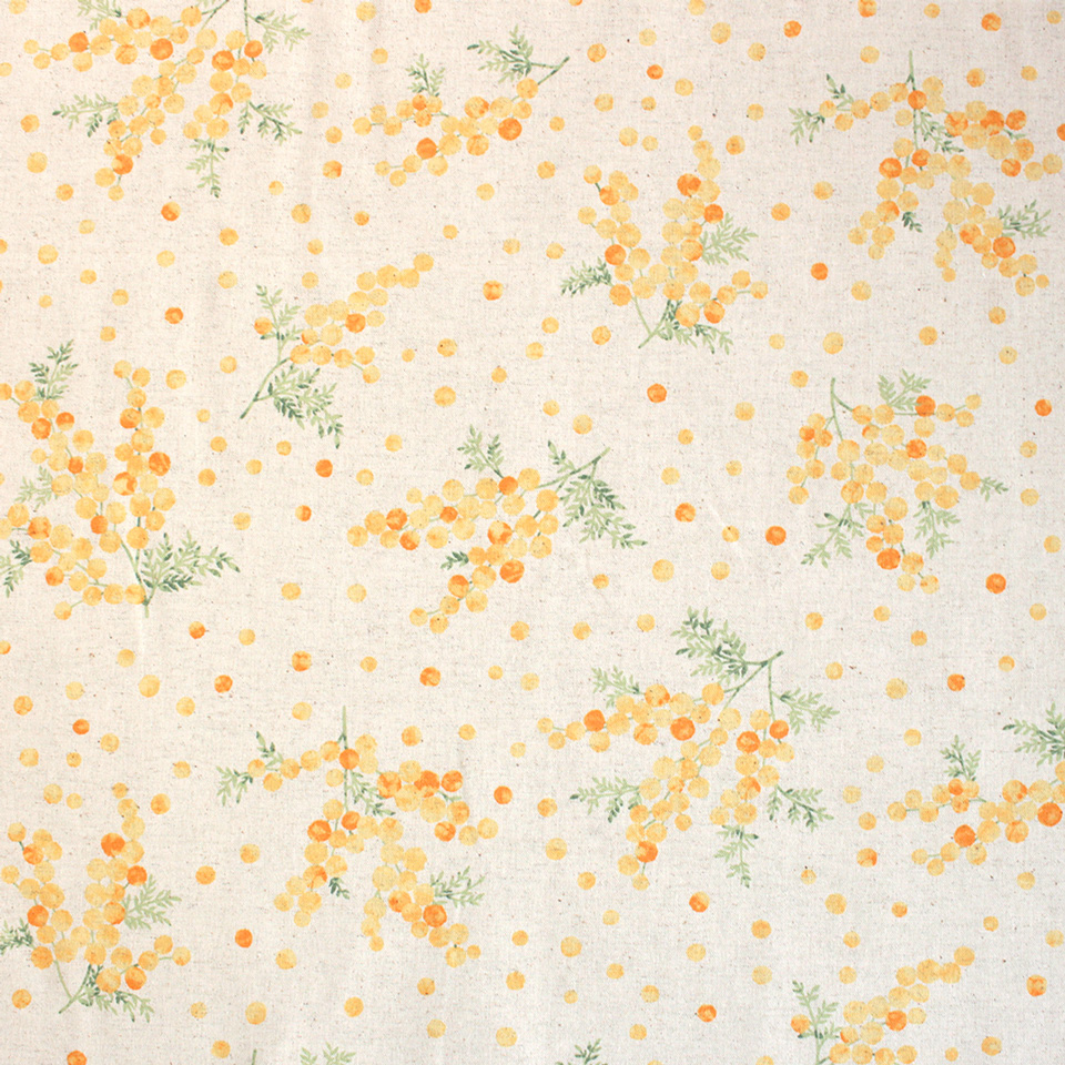 綿麻ミモザ 50cmカット｜手芸専門店クラフトハートトーカイの