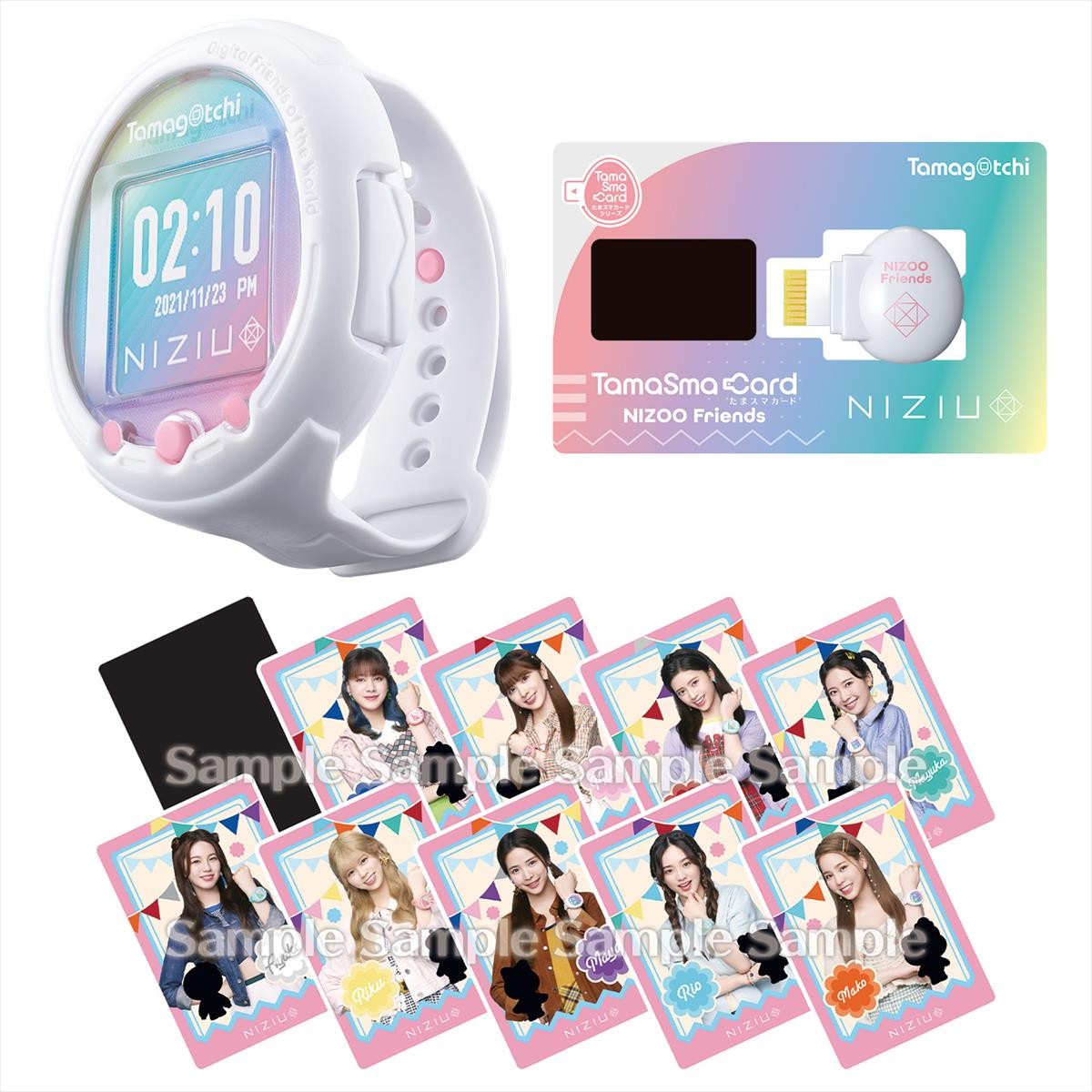 NiziUコラボの「たまごっちスマート」発売決定！ メンバー全員分の