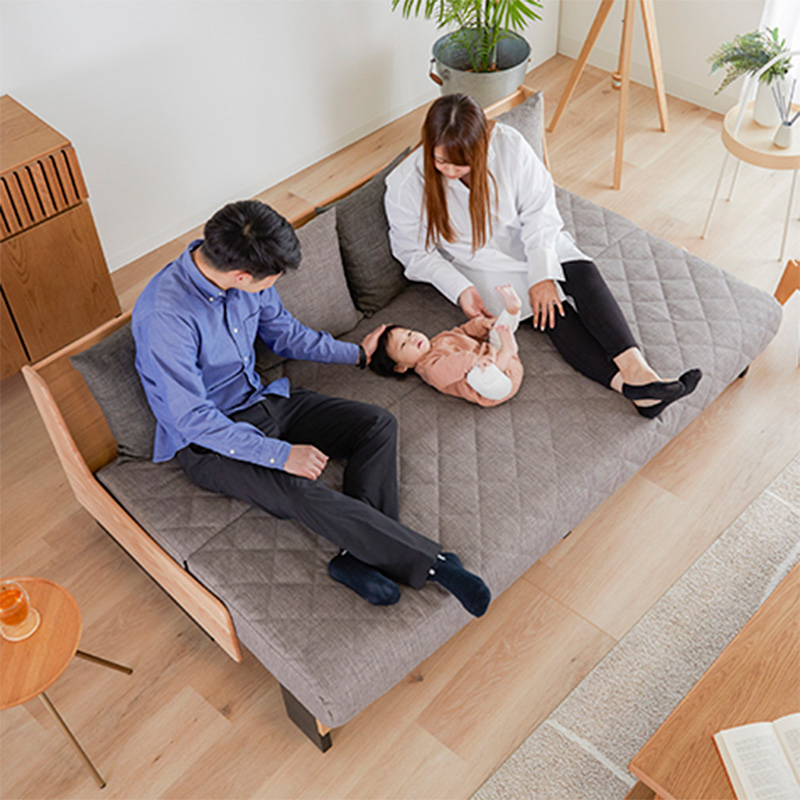 大決算セール5％オフ！】3人掛けソファーベッド「Dorothy2(ドロシー2