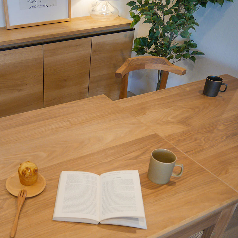 ダイニングテーブル「Aki(アキ)」/4〜6人掛け/伸長式 | 家具