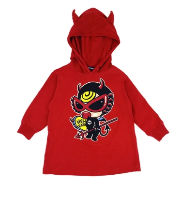 MY FIRST HYSTERIC DEVILKIN 羽付き ワンピース 20；レッド サイズ