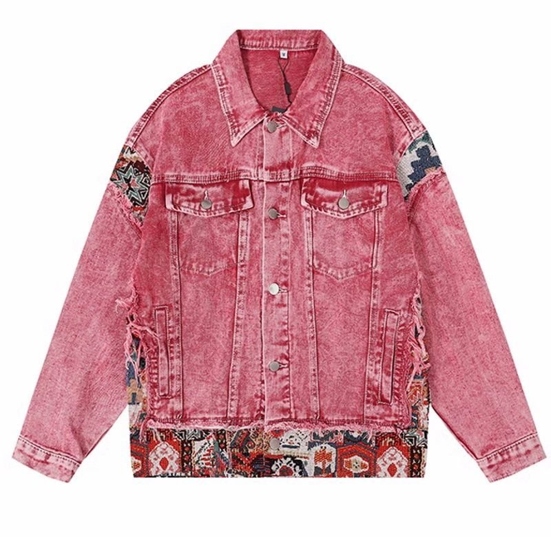 washed stitching denim jacket G Jean Jacket blouson ユニセックス