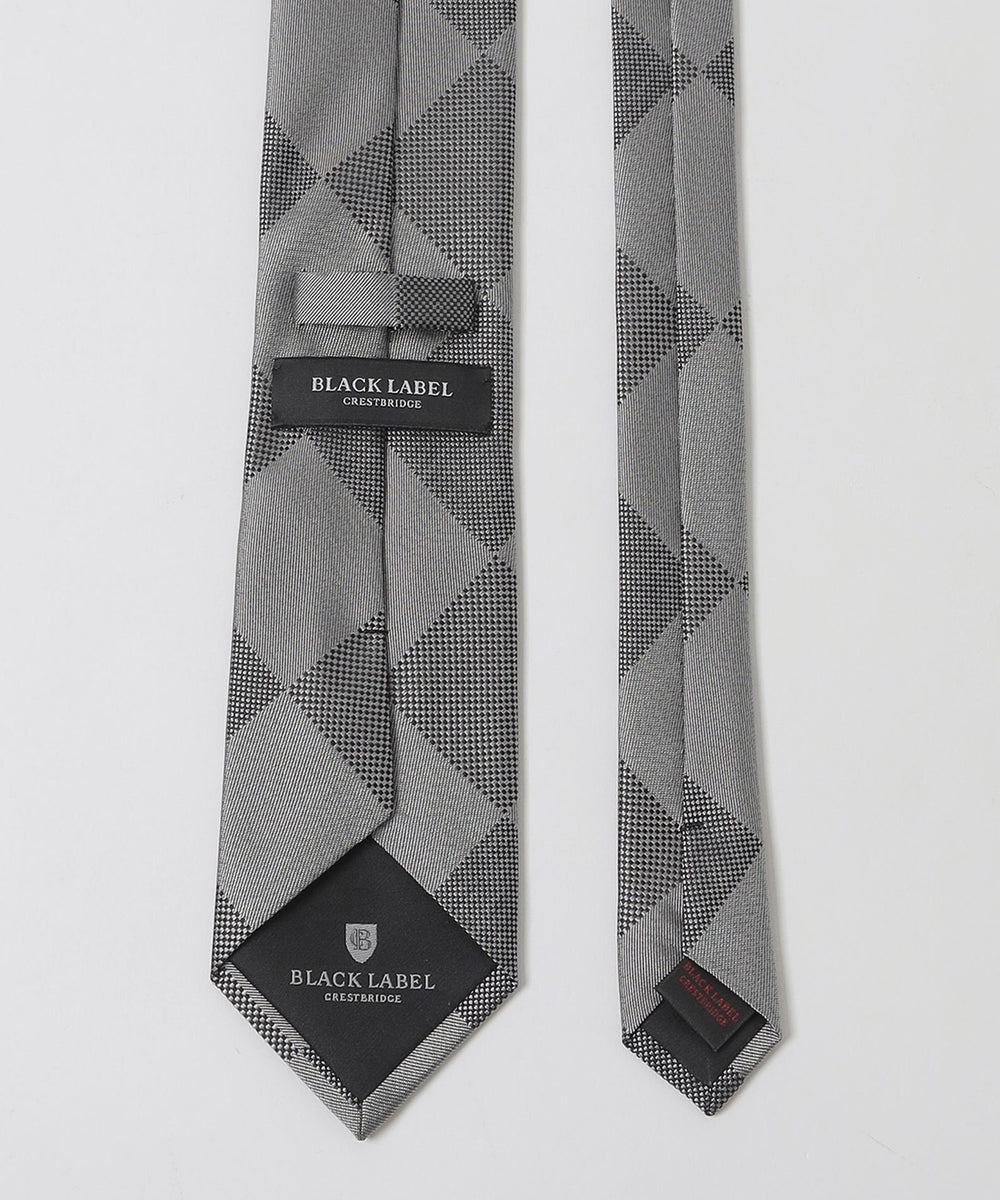 バスケットブロックチェックタイ（ネクタイ/チーフ）｜BLACK LABEL