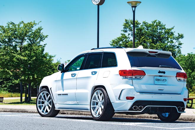 使用シーンを問わずにキマる。グランドチェロキー＋BCDボディキット