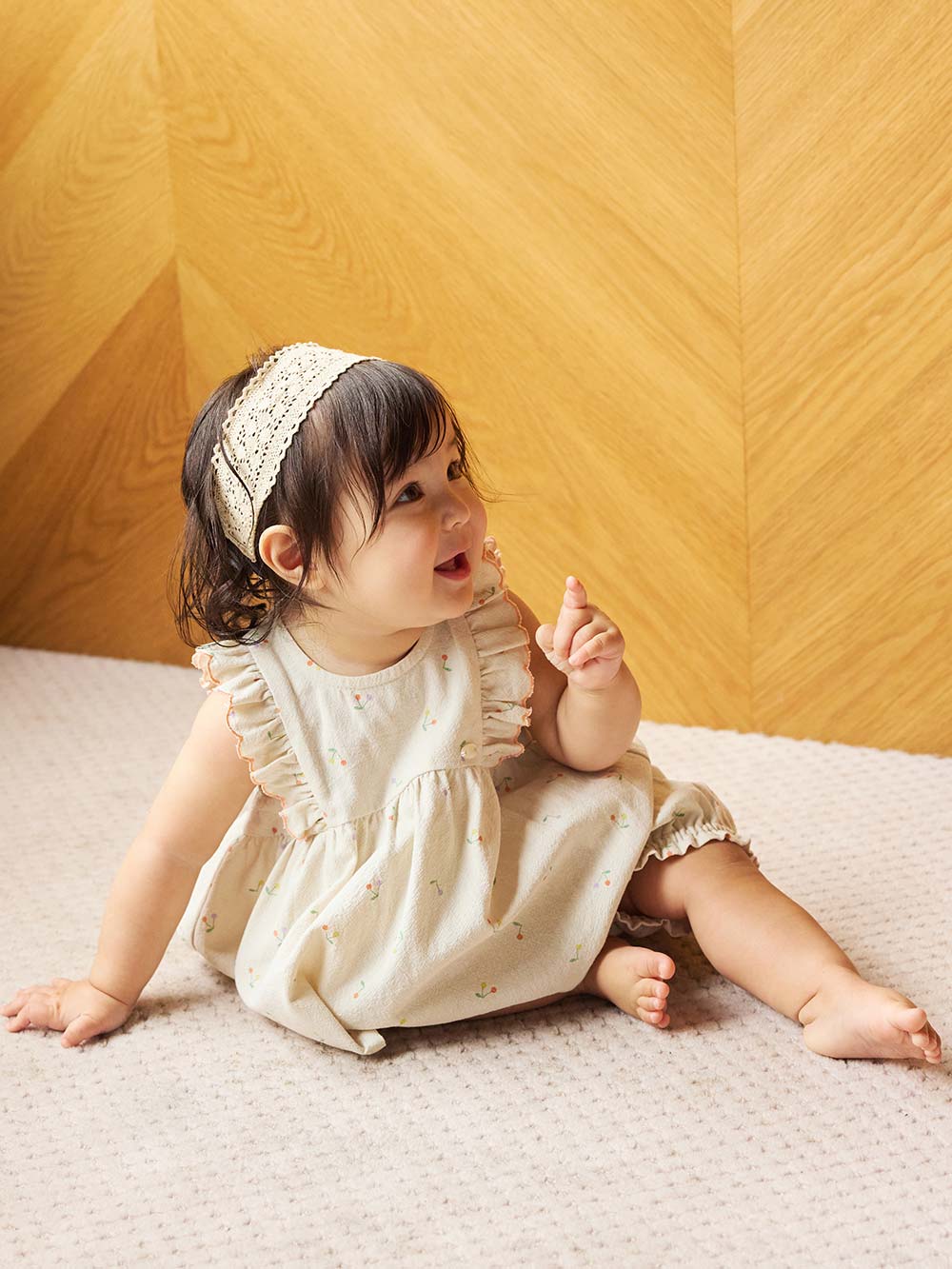 cotocotto】さくらんぼ柄ミルキースーツ | ベビー ワンピース(品番