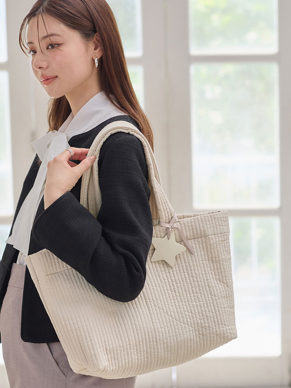 犬印本舗 コットンヌビ マザーズトート ポーチ付 | マザーズバッグ