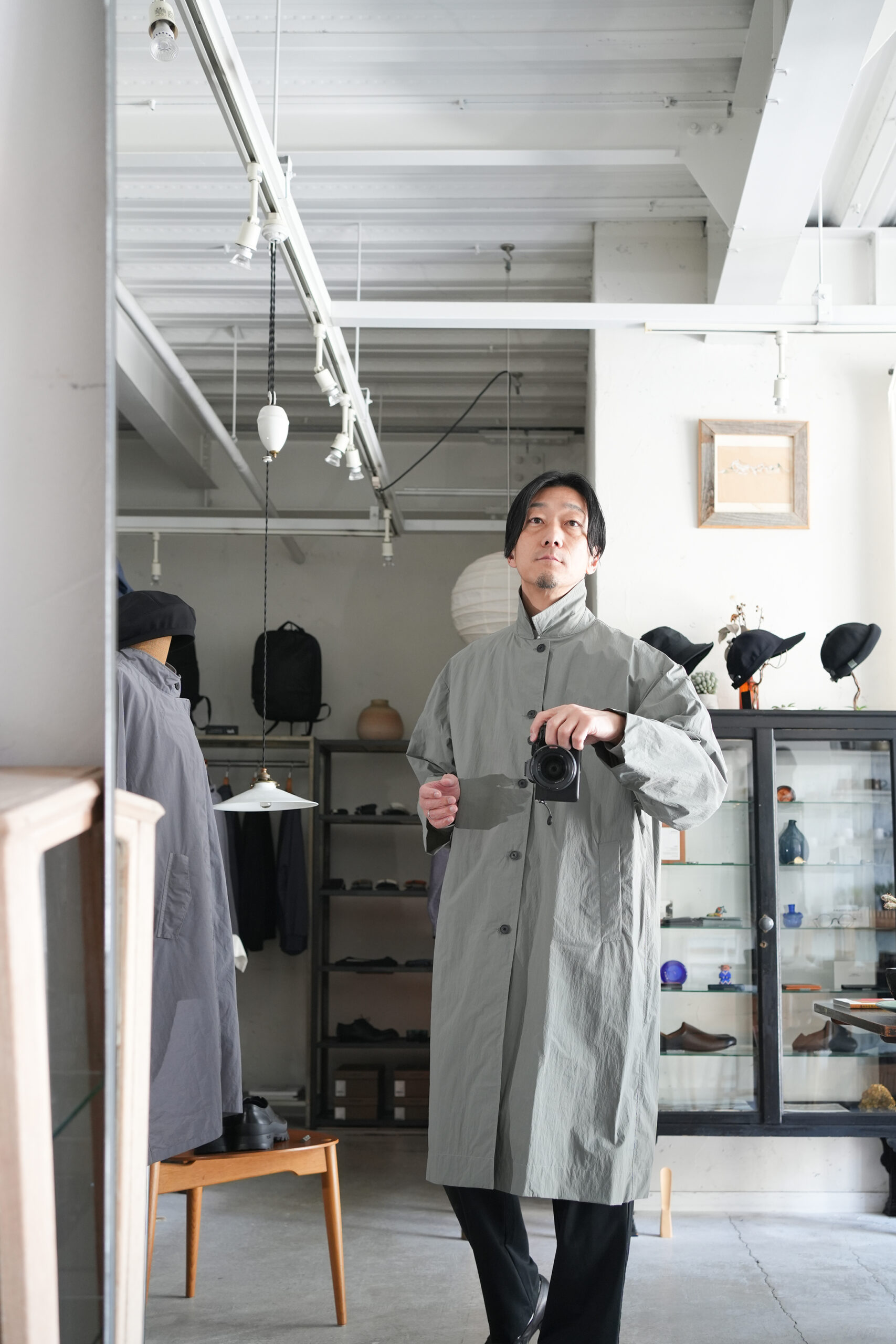 ATON」TRAVEL NYLON | PACKABLE COAT | ANOTHER LOUNGE