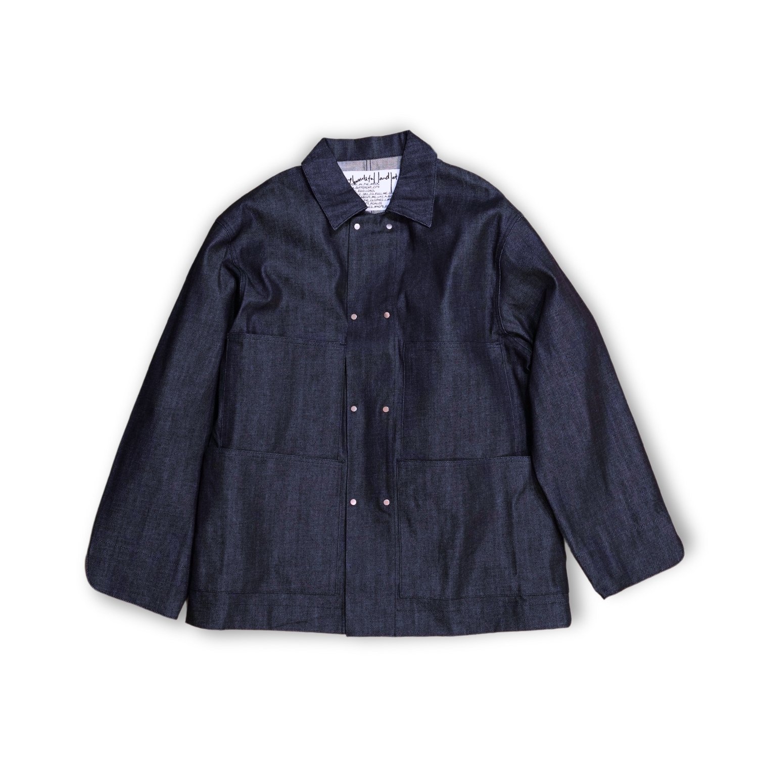 my beautiful landlet」DENIM BIG COVERALL JACKET | ANOTHER LOUNGE