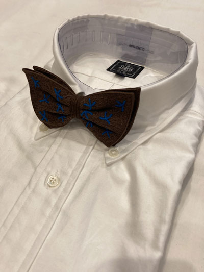 JUPE by Jackie（ジュープバイジャッキー）/ SILK EMBROIDERY BOWTIE