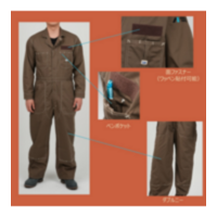 Leeコラボワークウェア ツナギ | アネスト岩田 製品情報サイト