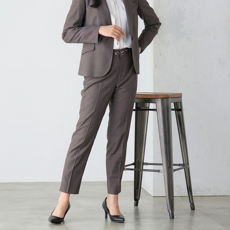 特価】【WEB限定価格】洗えるキレイスーツ 360°キレイ クロップド