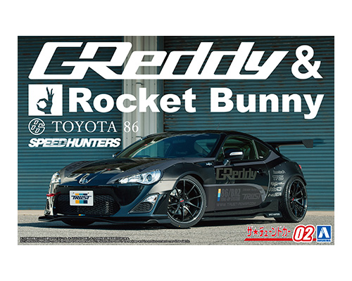 1/24 ZN6 TOYOTA 86 '12 GREDDY&ROCKET BUNNY VOLK RACING Ver