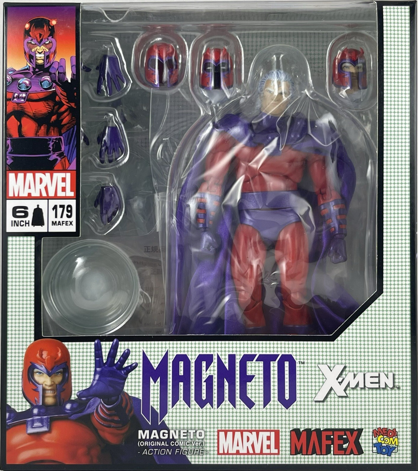 Mafex Marvel Magneto (Original Comic Version)