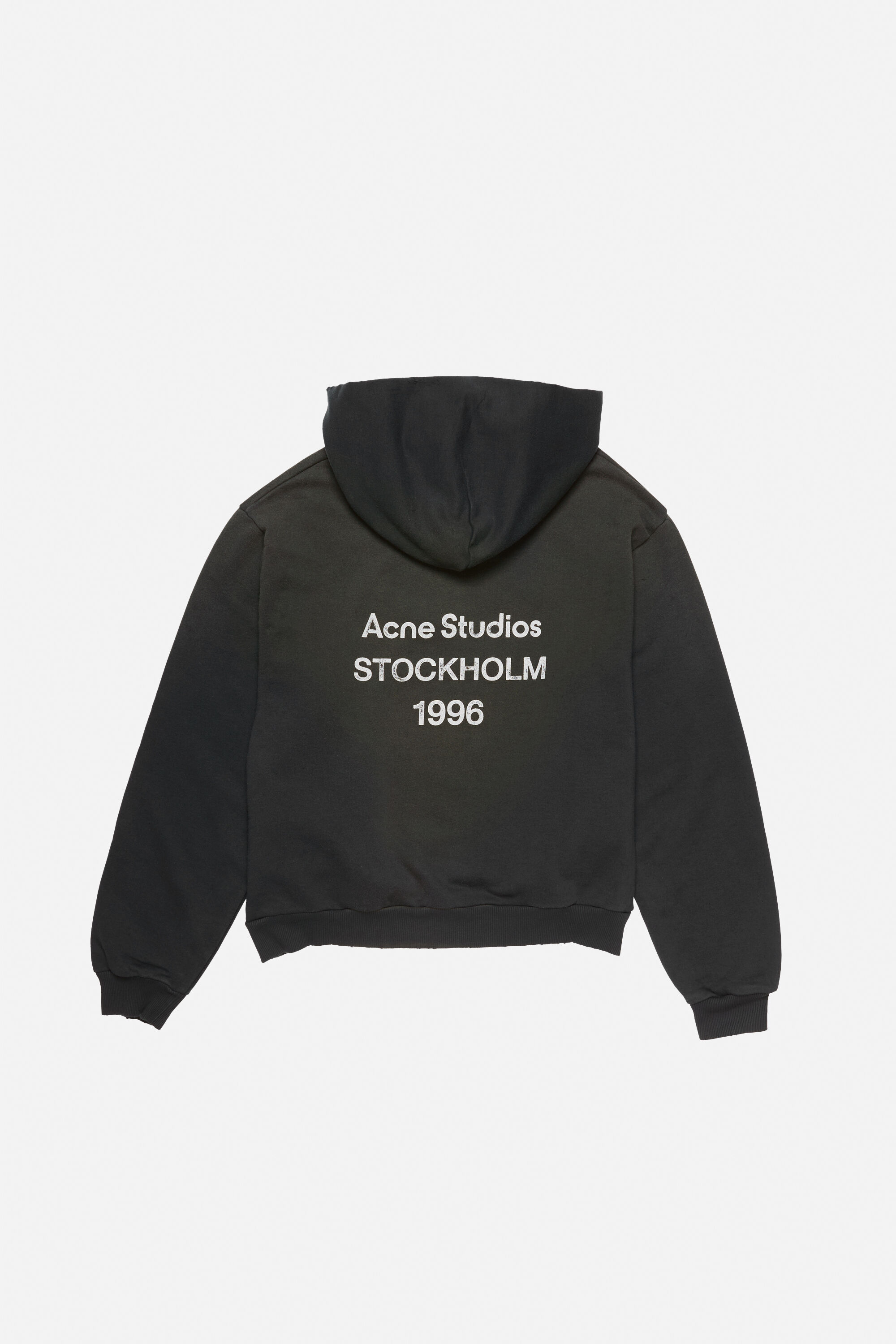 Acne Studios - Logo hooded sweater - Chocolate brown