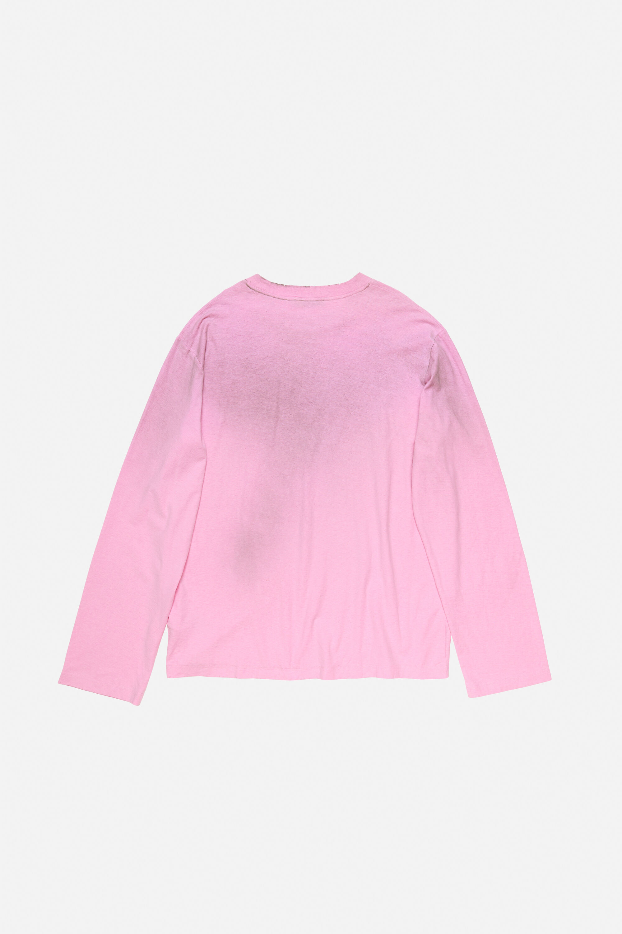 Acne Studios - Logo t-shirt - Relaxed fit - Cotton candy pink
