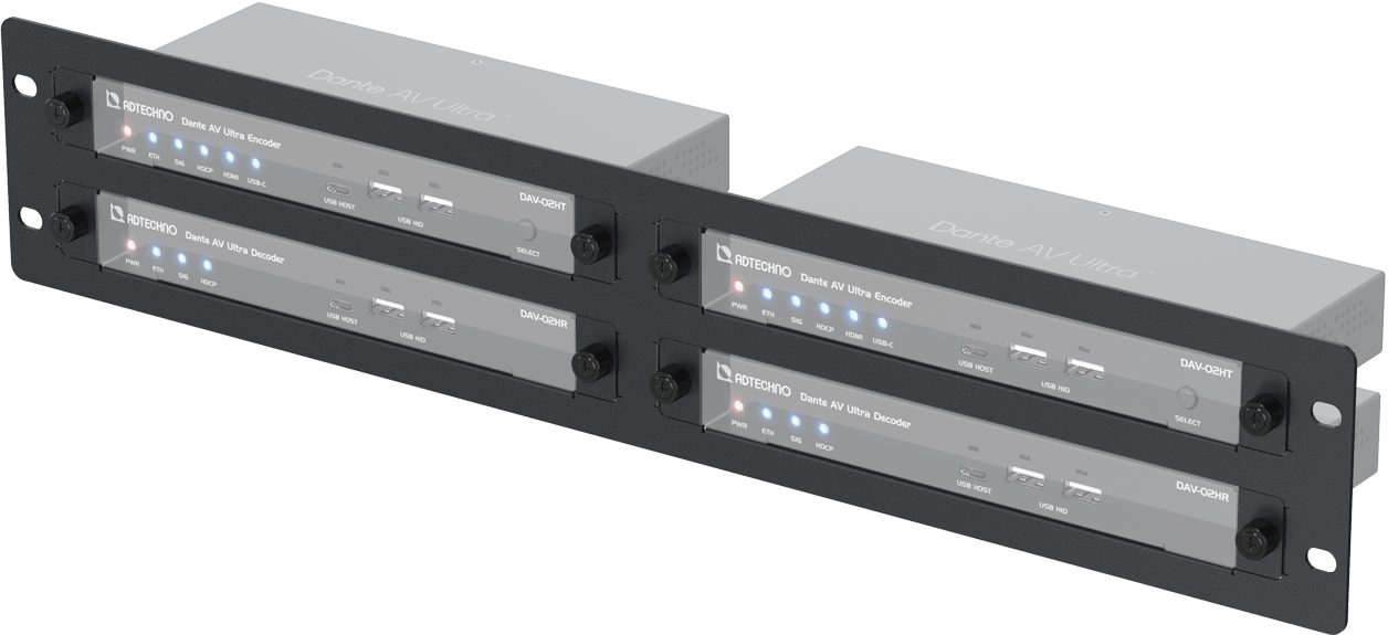 USB-C/HDMI を Dante AV Ultra Colibriへ変換 | ADTECHNO Inc.