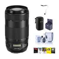 Canon EF 70-300mm f/4-5.6 IS II USM Lens with Free Basic Accessory