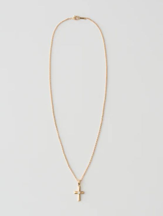 SHRINE - クロスネックレス - CROSS NECKLACE - GOLD | ADDICT WEB SHOP