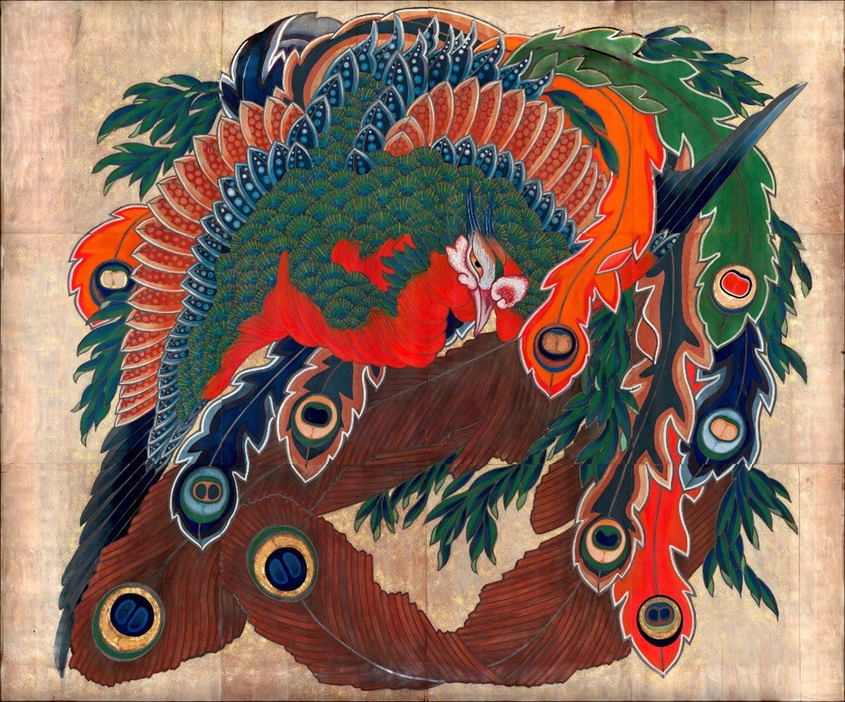 Digital×北斎」特別展「大鳳凰図天性物語」開催-葛飾北斎最大の作品を