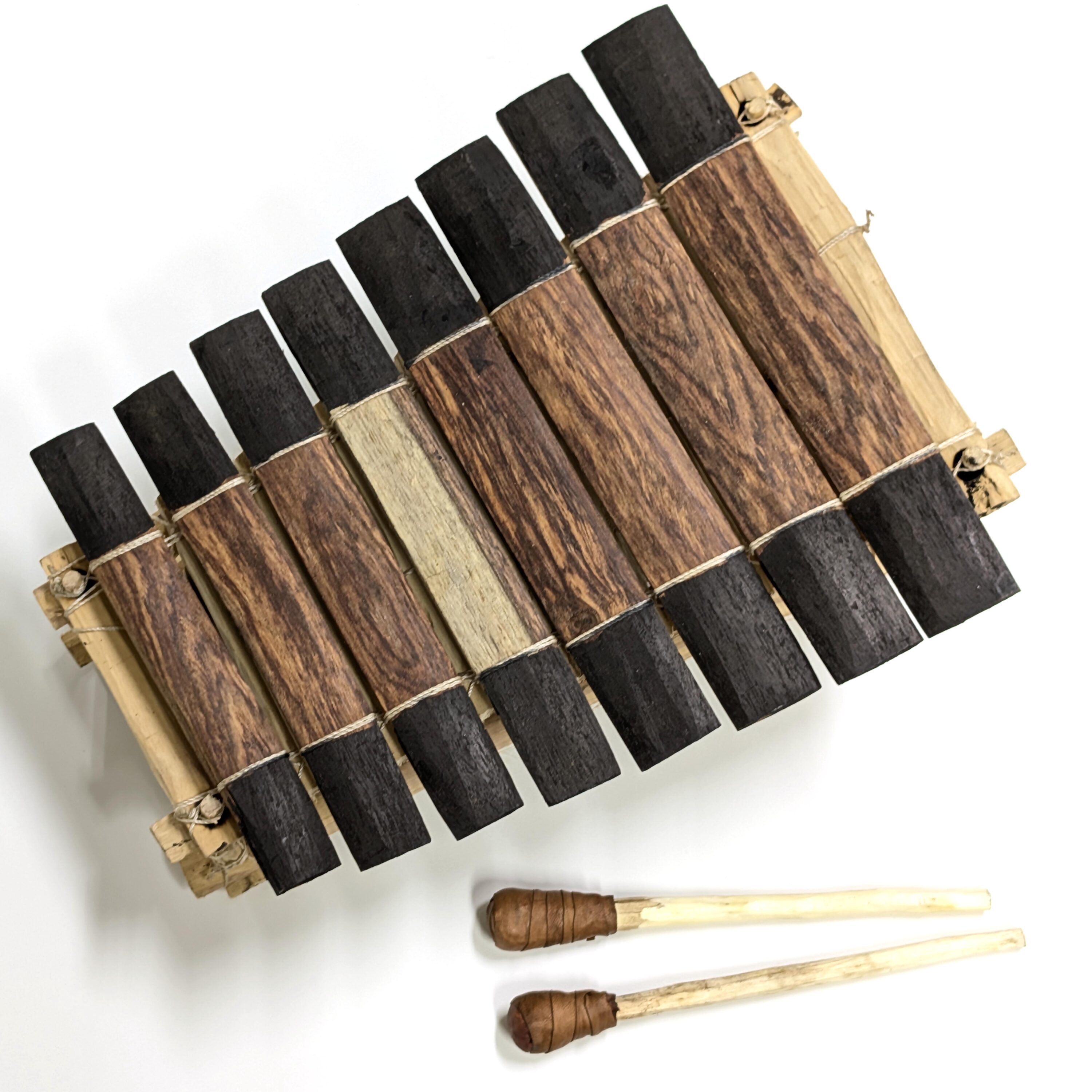 ミニ バラフォン ブルキナファソ製 8音 アフリカの打楽器 （r216-12