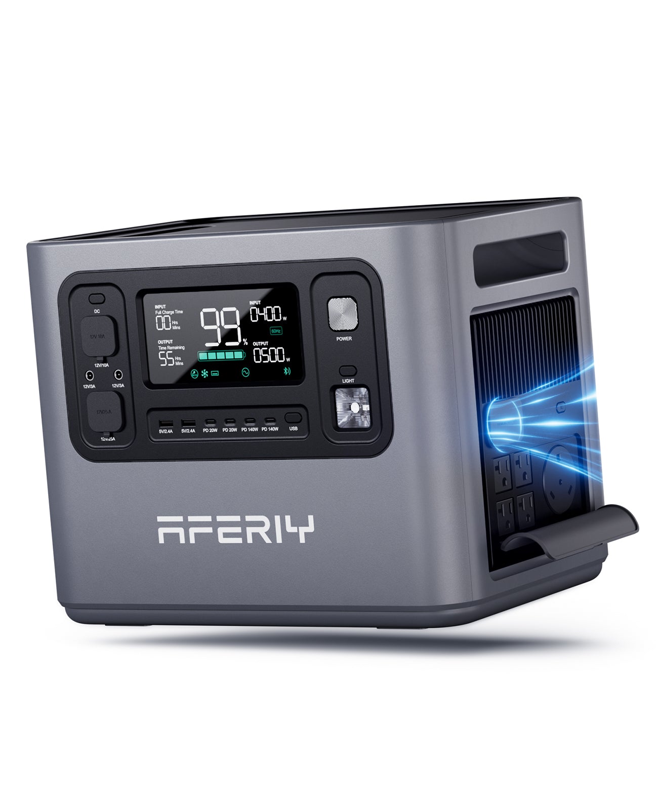 AFERIY P280 ポータブル電源 2800W 2048Wh 最大10240Whまで拡張可能