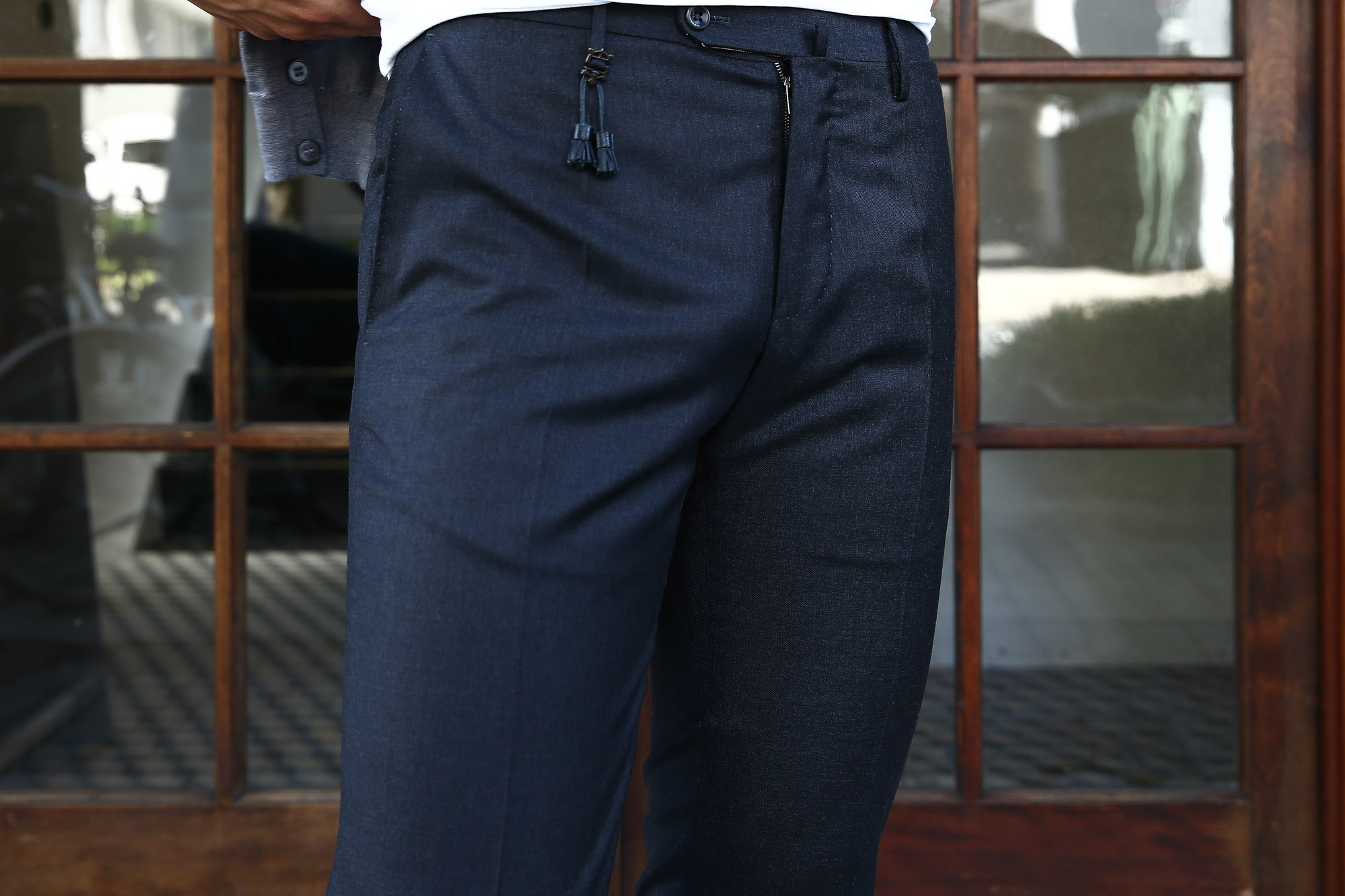 INCOTEX(インコテックス) N35 SLIM FIT スーパー100s ウールンツイル