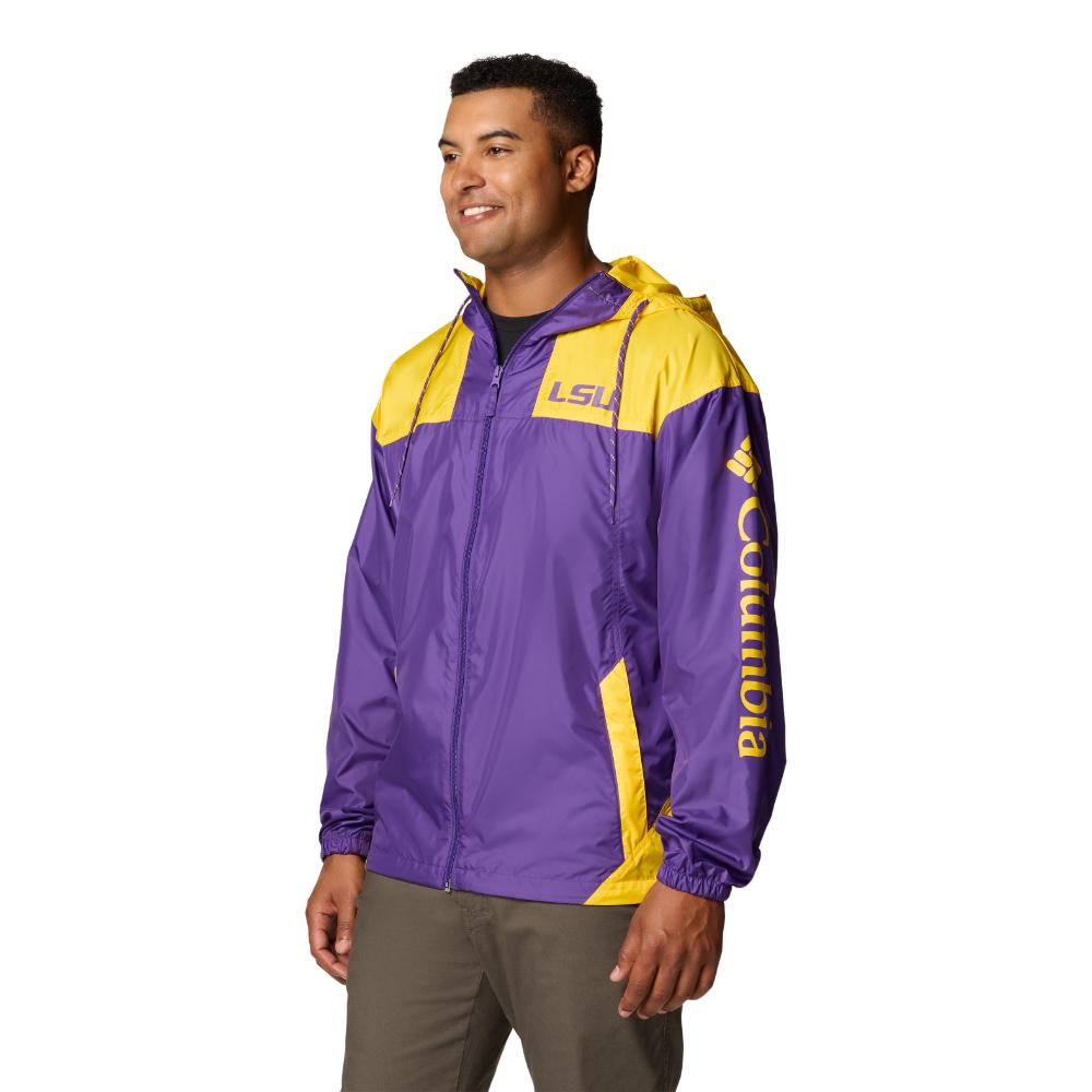 LSU | LSU Columbia Flash Challenger II Windbreaker Jacket | Alumni