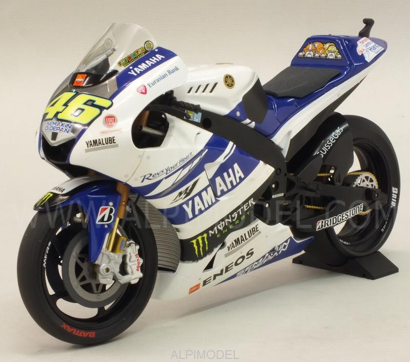 ミニチャンプス 1/12 ヤマハ YZR-M1 ロッシ テストバイク 2014