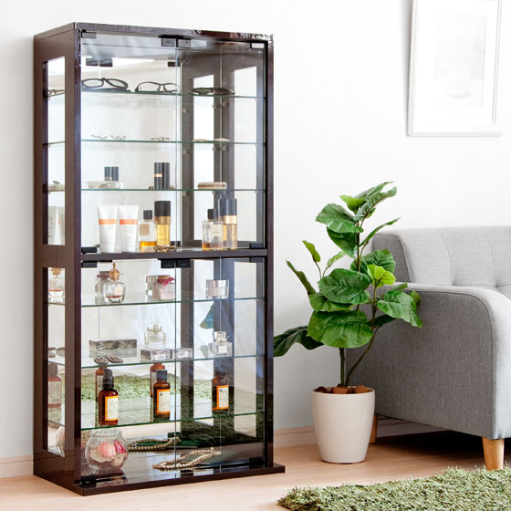 ガラスコレクションケースcollet(コレット) | 家具・インテリア通販