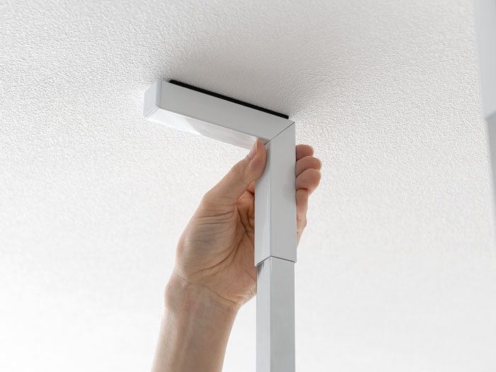 突っ張り式ランドリーラック Steach(スティーチ)棚板3枚タイプ | 家具