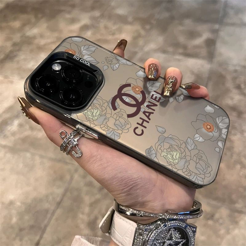 Chanel シャネルiphone14 16 pro 15 plusケースブランドカード入れ韓国