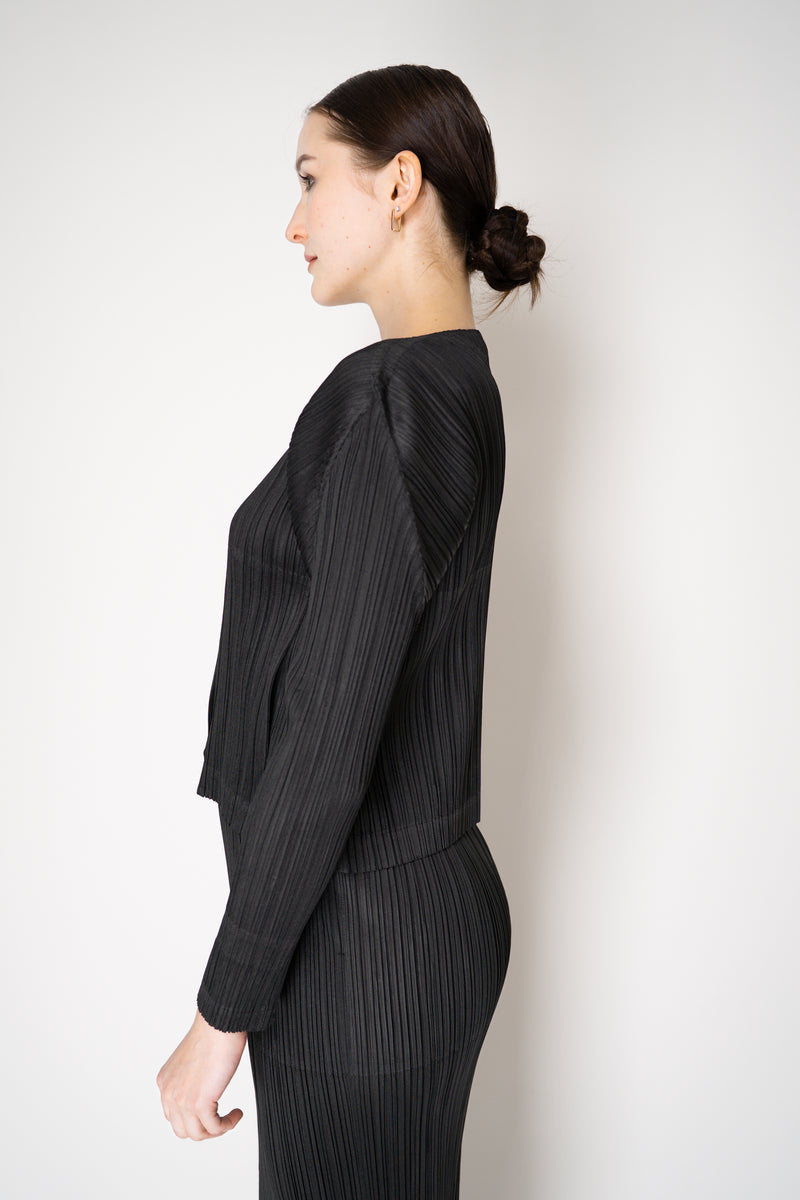 Pleats Please Issey Miyake Monthly Colors: August Cardigan in