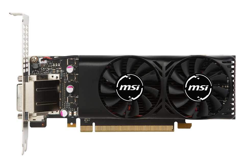GeForce GTX 1050 Ti 4GT LP | MSI グラフィックボード GeForce GTX