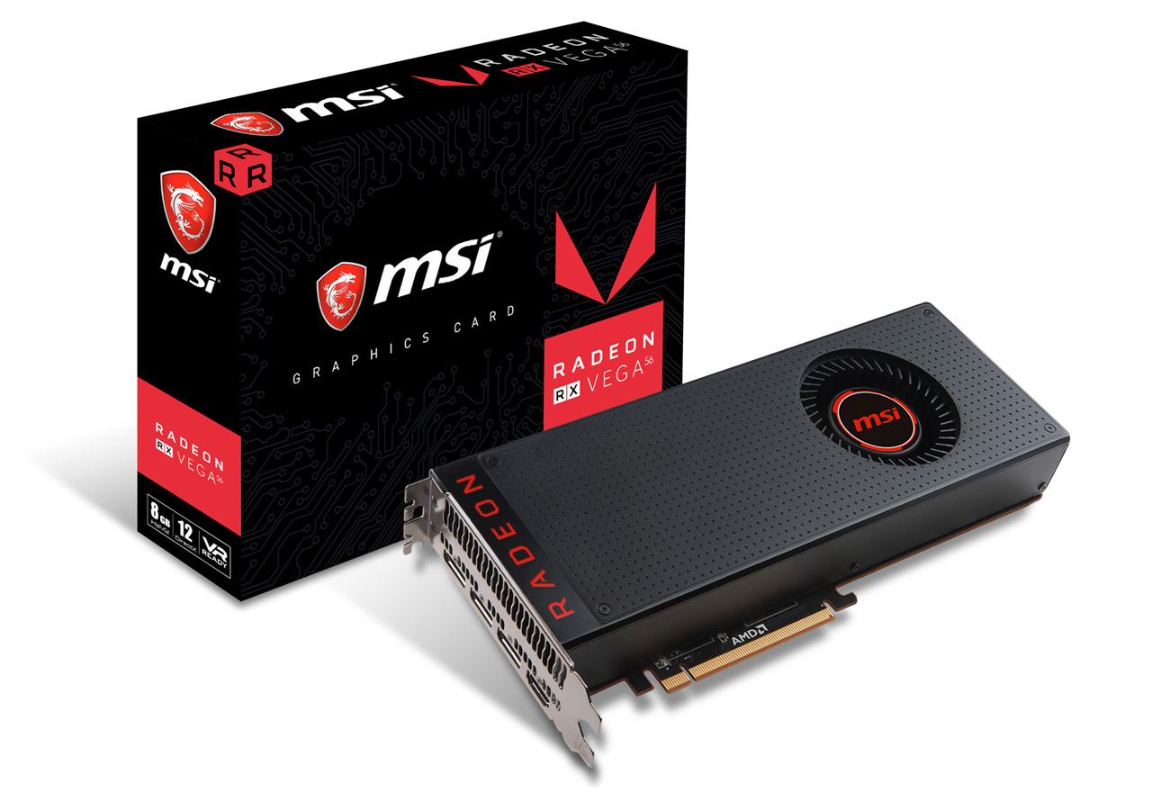 Radeon RX Vega 56 8G | MSI グラフィックボード RADEON RX VEGA 56
