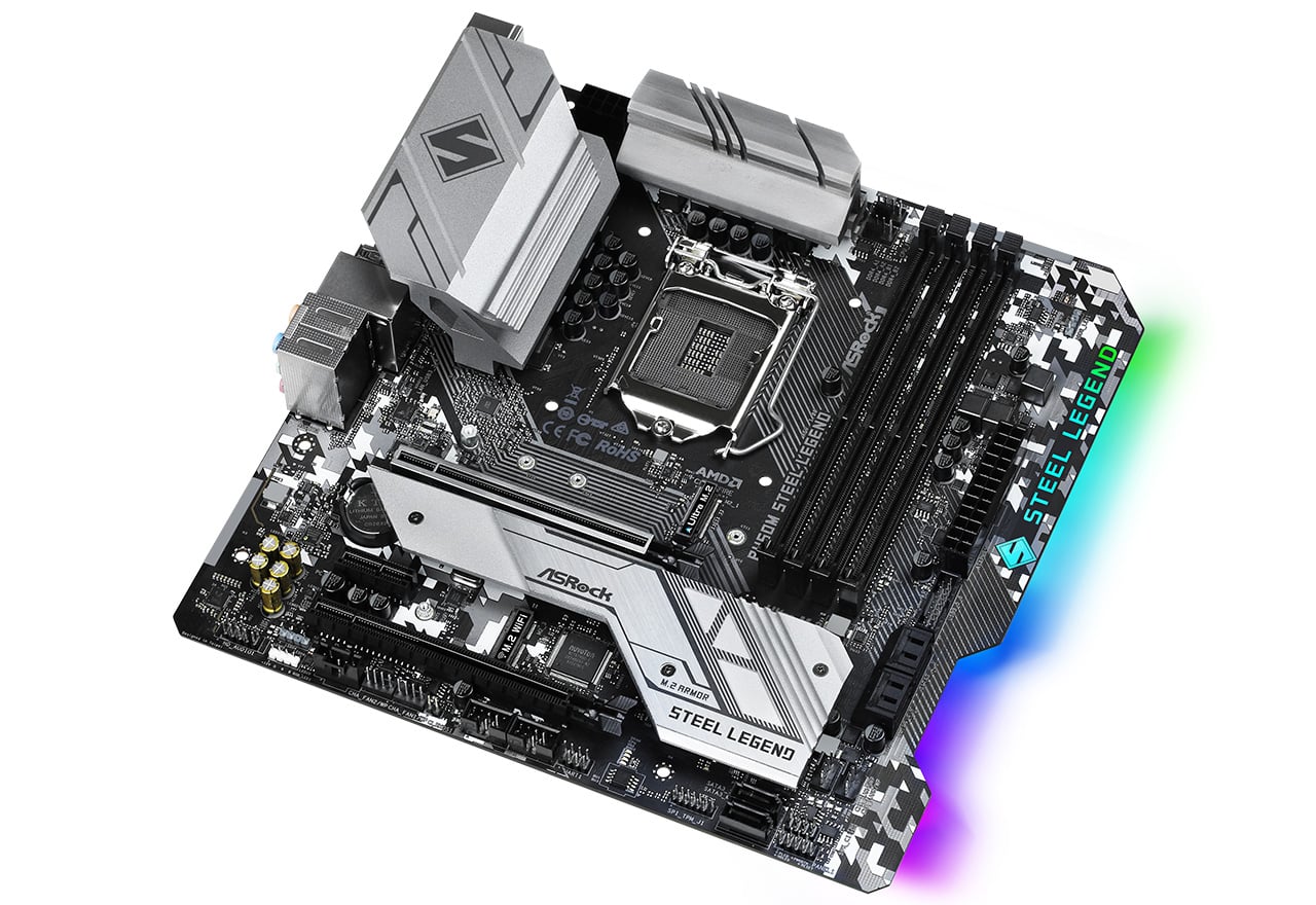 B460M Steel Legend | ASRock マザーボード Intel B460チップセット