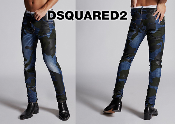 DSQUARED2 ファンに贈るオススメデニム『CAMO SKEATER JEAN