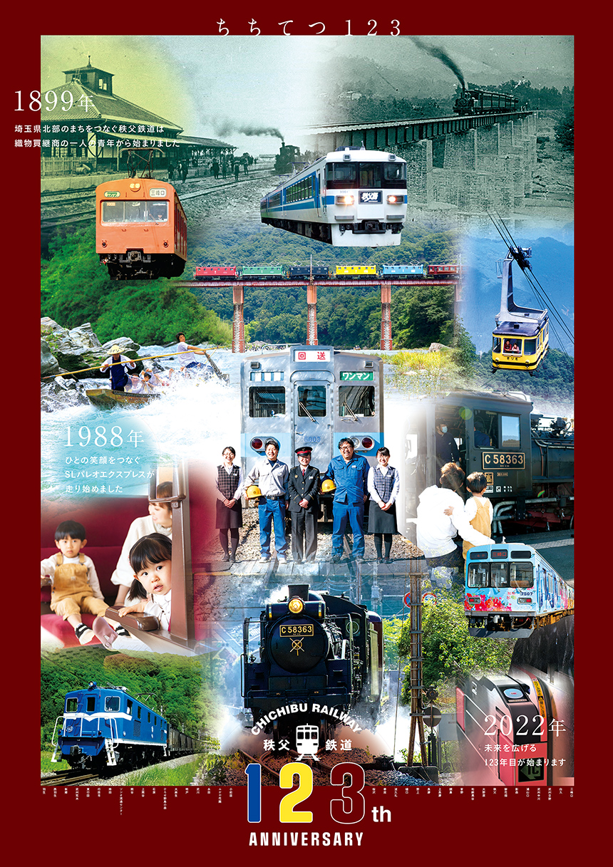鉄道部品】秩父鉄道123年 SL historyExpress ヘッドマーク 秩父鉄道