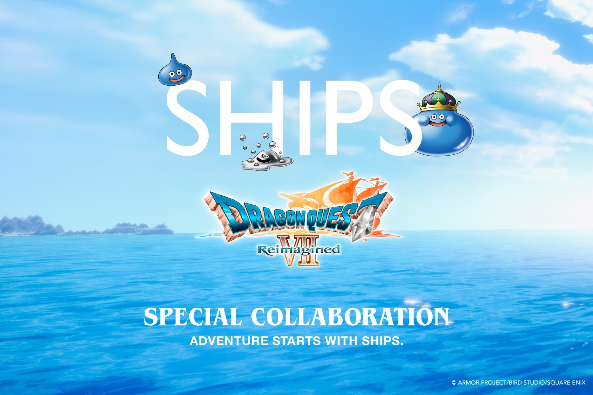 SHIPSが『ドラゴンクエストⅦ Reimagined』との初のコラボレーション