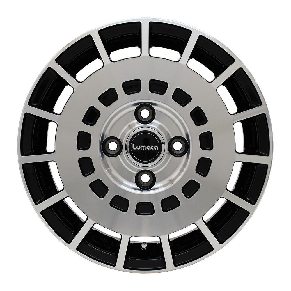LUMACA MODEL-3 14x4.5 43 100x4 BK/POLISH - オートウェイ