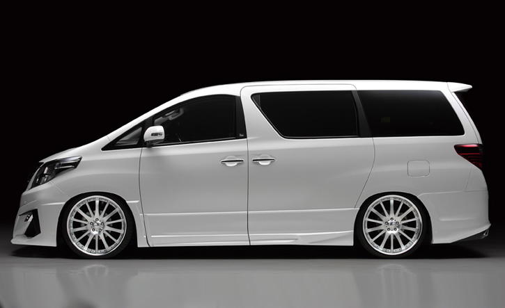 アルファード10 純正サイドパネル一式 アルファード10純正サイドパネル