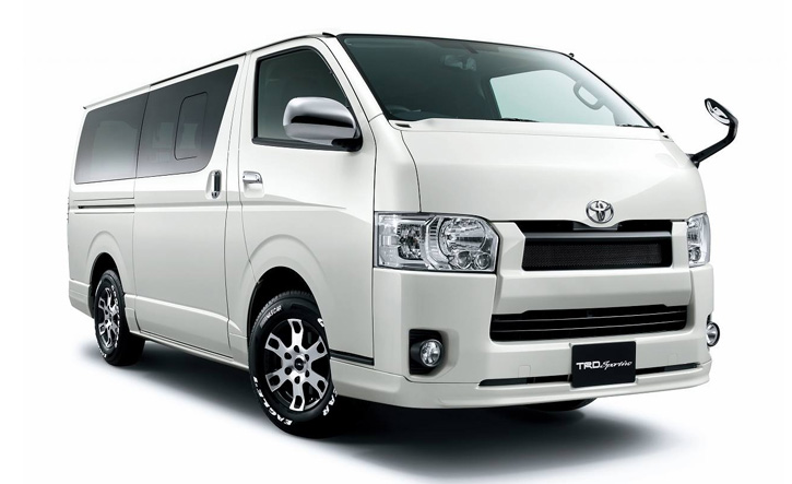 ハイエース4型以降(標準ボディ)用フロントスポイラー TRDエアロ｜HIACE