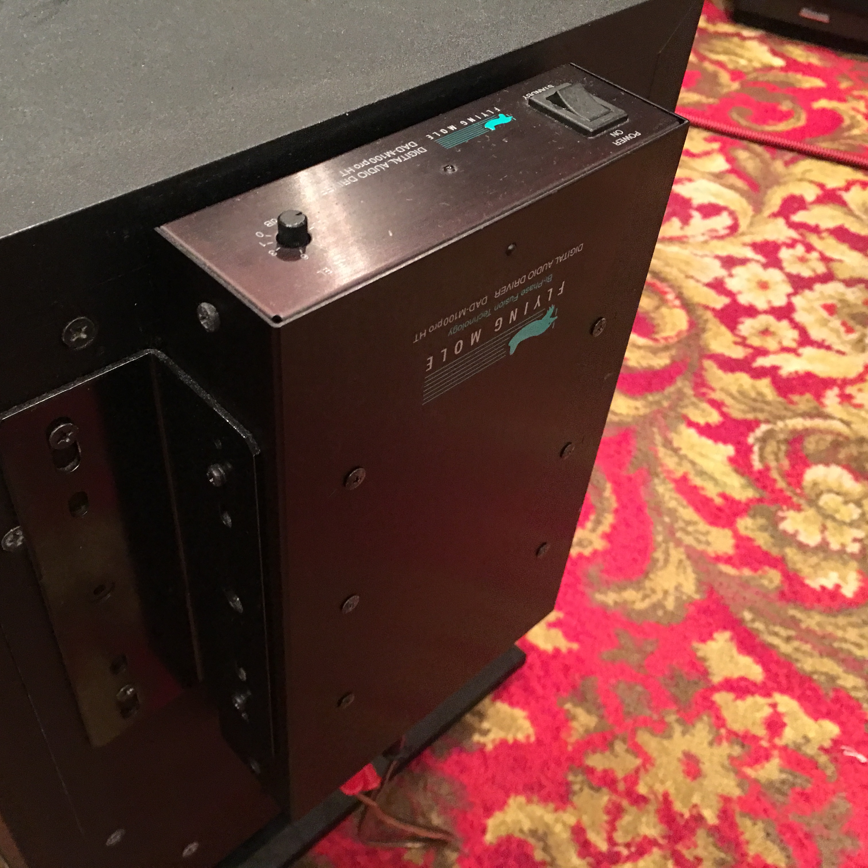 中古Solid Acoustics 12面体スピーカーペア+専用アンプ+サブウーファー