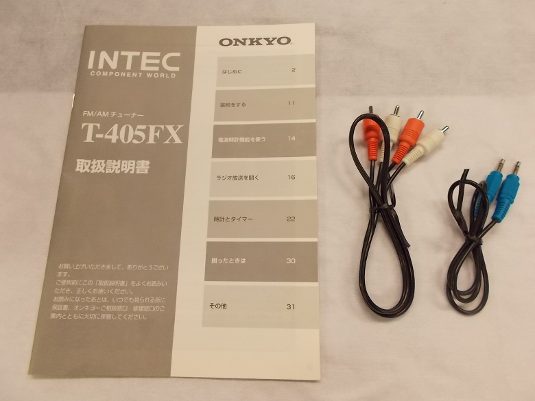 ONKYO : T-405FX - 中古 | オーディオユニオン