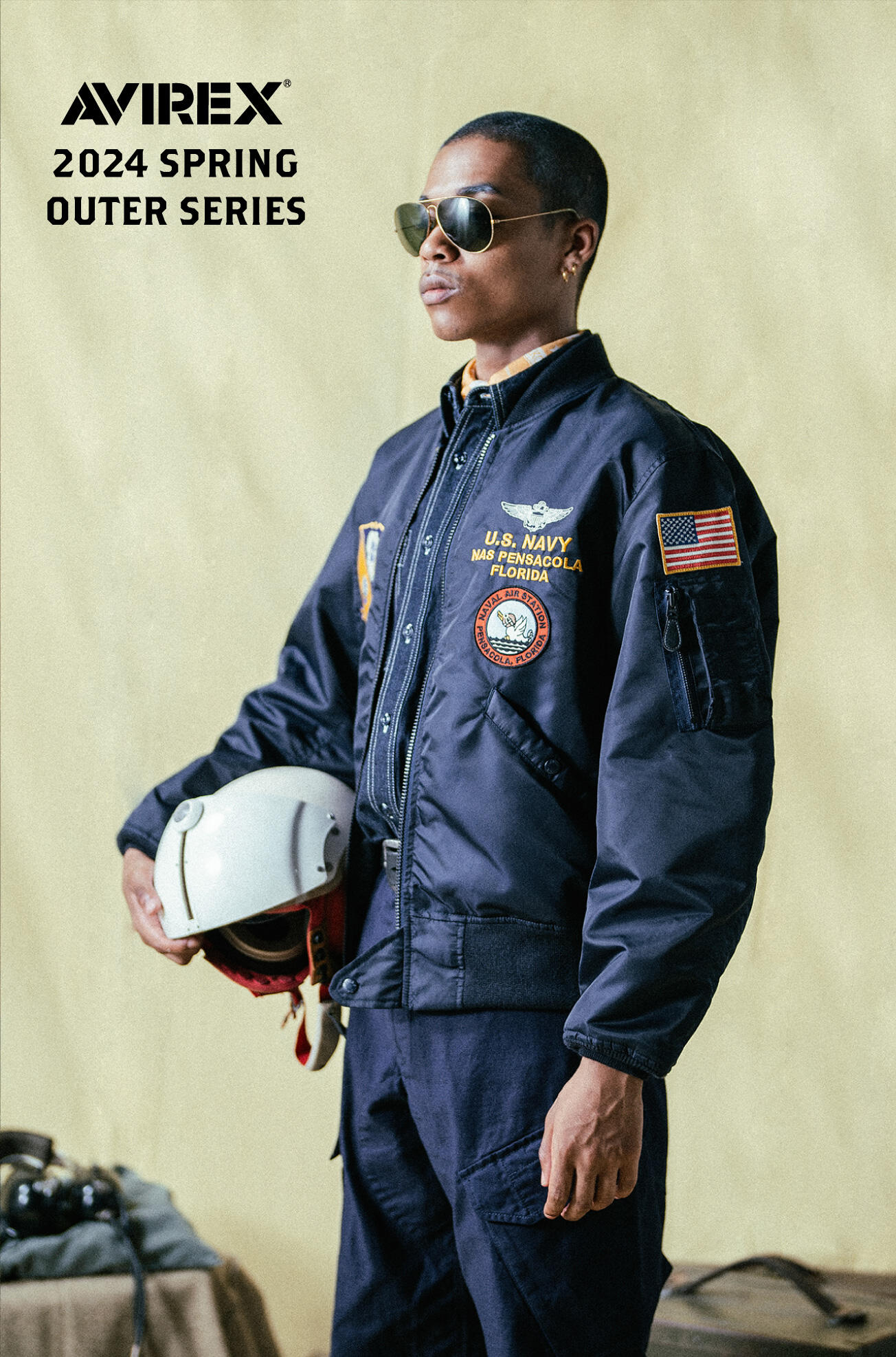 2024 SPRING OUTER SERIES | AVIREX OFFICIAL SITE｜アヴィレックス