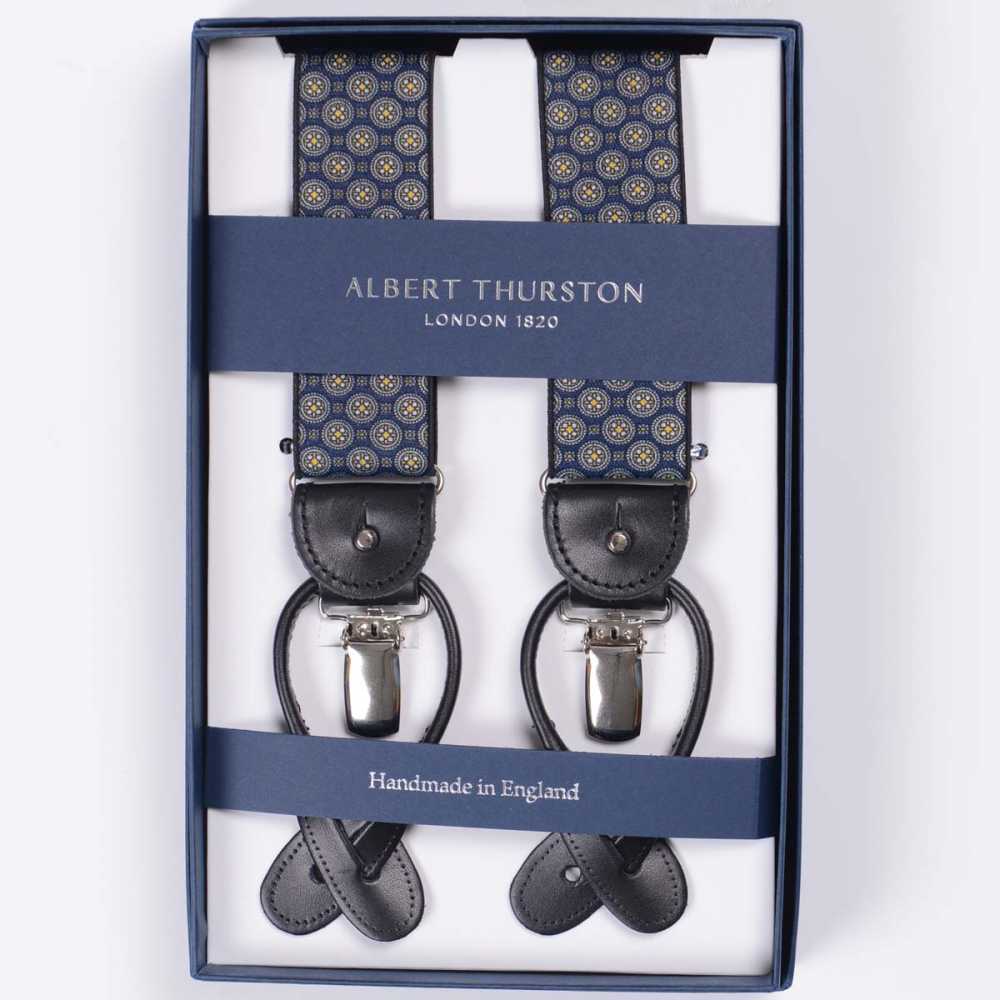 AT-2386 ALBERT THURSTON サスペンダー エラスティック 35mm
