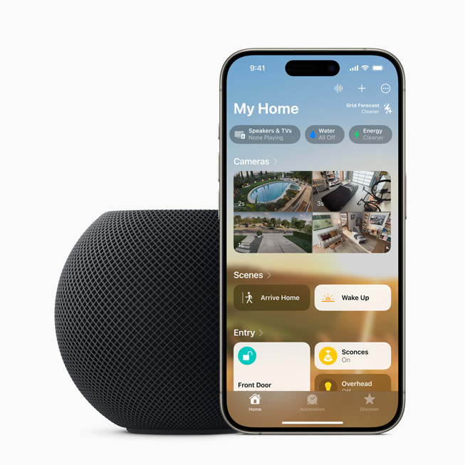 Apple introduces HomePod mini in midnight - Apple (CA)